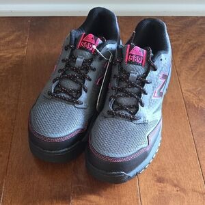 New Balance Gray and Pink Women's Shoes